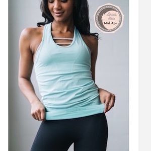 Zyia Turquoise Copper Charged Tank